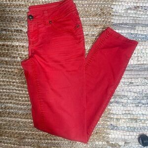 Red Skinny Jeans